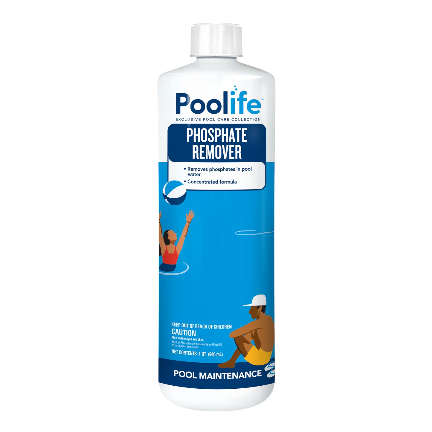 Poolife Phosphate Remover, 1 qt / 32 oz