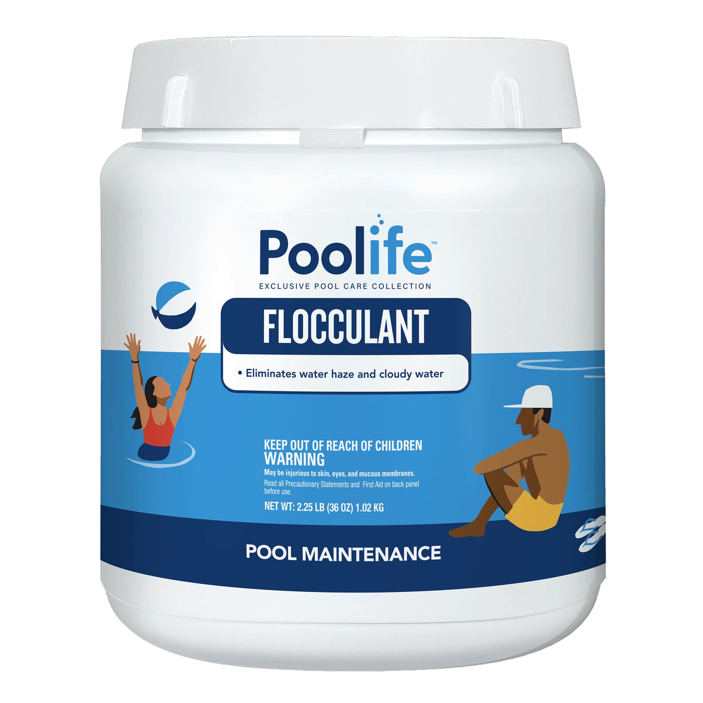 Poolife Flocculant, 2.25 lb