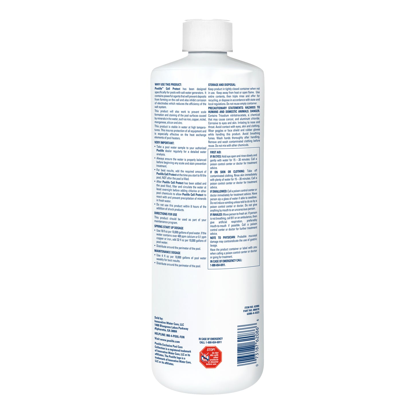 Poolife Cell Protect, 1 qt / 32 oz