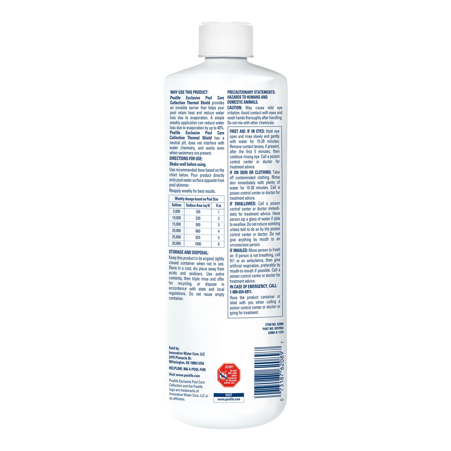 Poolife Thermal Shield, 1 qt / 32 oz
