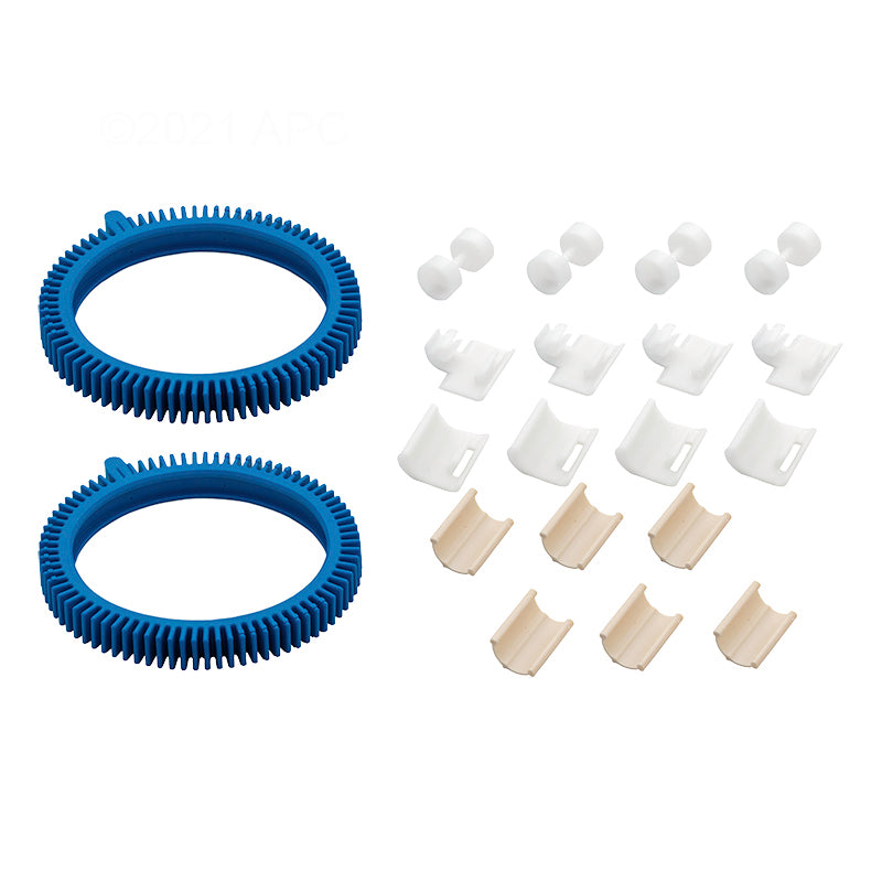 2 WHEEL TUNE UP KIT (2 TIRES, 6 VANES, 4/4 SKIRTS)