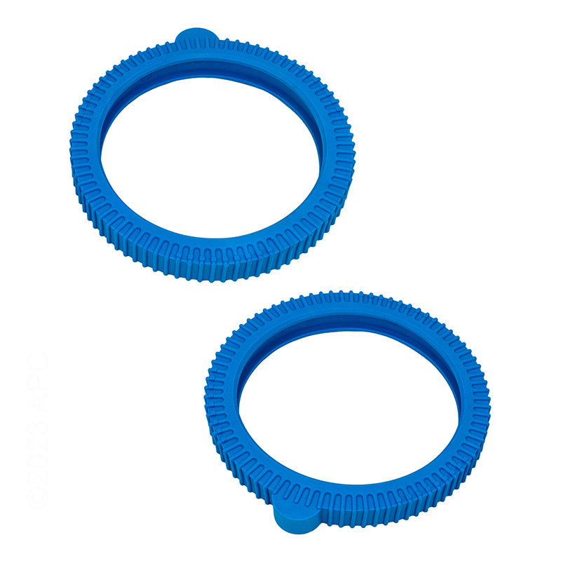 SOLID FRONT TIRE FOR TILE POOLS (2 PER KIT) BLUE
