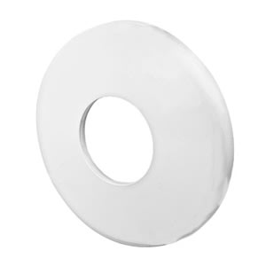 Perma-Cast 1.9" White Plastic Escutcheon | PE-0019-W