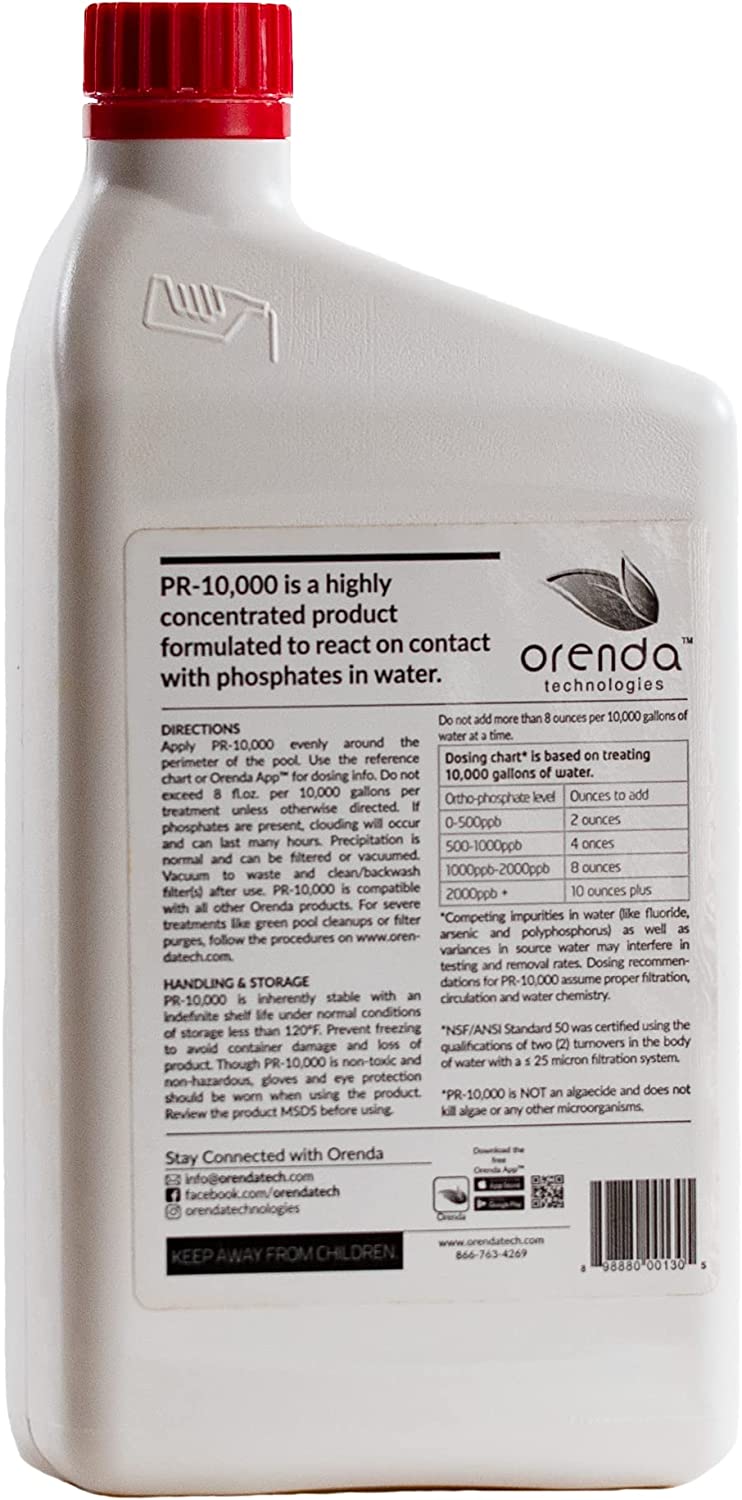 Orenda Phosphate Remover Concentrate | 32 fl oz Bottle | ORE-50-226