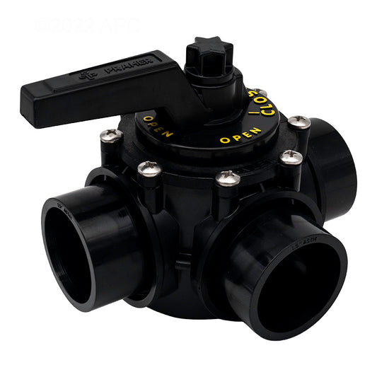 2"/2.5" SKT 3 PORT VALVE UPVC