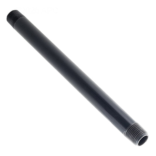 .5" X 10" NIPPLE THREADED SCHEDULE 80 GRAY