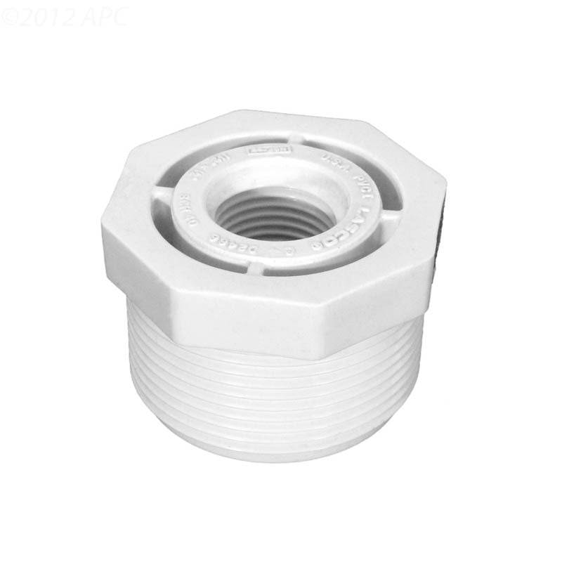 1.5" X .5" MPT X FPT THREADED BUSHING SCHEDULE 40