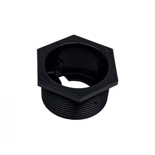 UNIVERSAL WALL FITTING, BLACK
