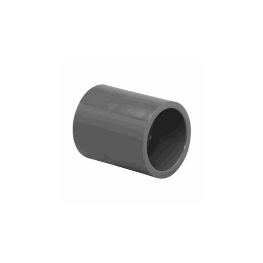 1" SKT COUPLING SCHEDULE 80 GRAY