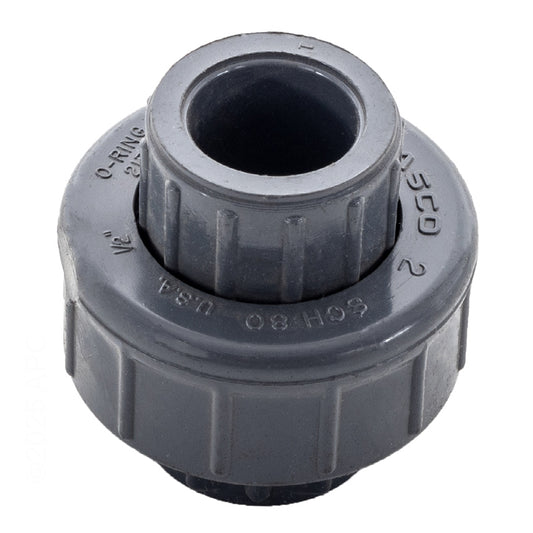 .5" SKT UNION O-RING TYPE SCHEDULE 80 GRAY