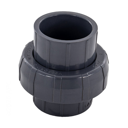 1.5" SKT UNION O-RING TYPE SCHEDULE 80 GRAY