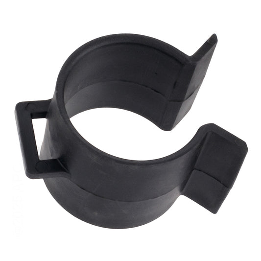 COLLAR, BAG TIE, BLACK