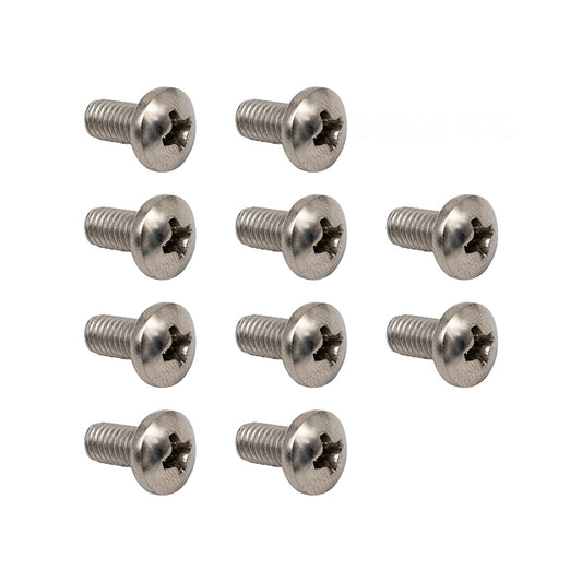 SCREW, 10-32 X 3/8" SS PAN HEAD