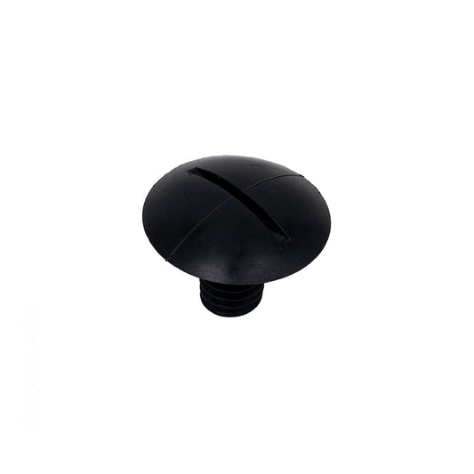 WHEEL SCREW, PLASTIC, BLACK