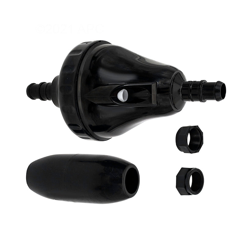 Zodiac Back-Up Valve, Black (Part #G62)