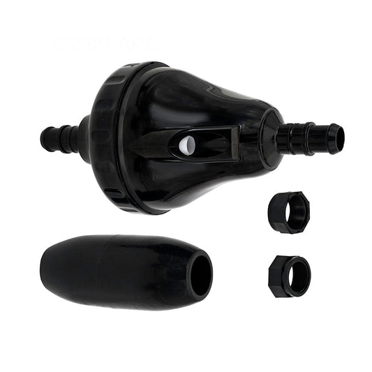 Zodiac Back-Up Valve, Black (Part #G62)