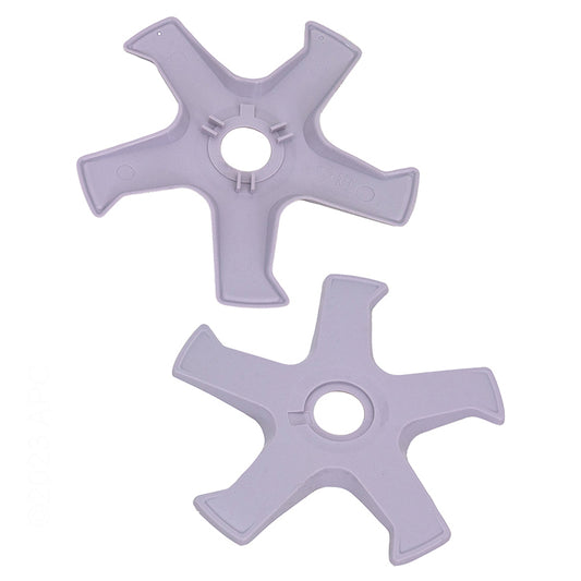 WHEEL STYLE 5 SPOKE GRAY MET 2/PK