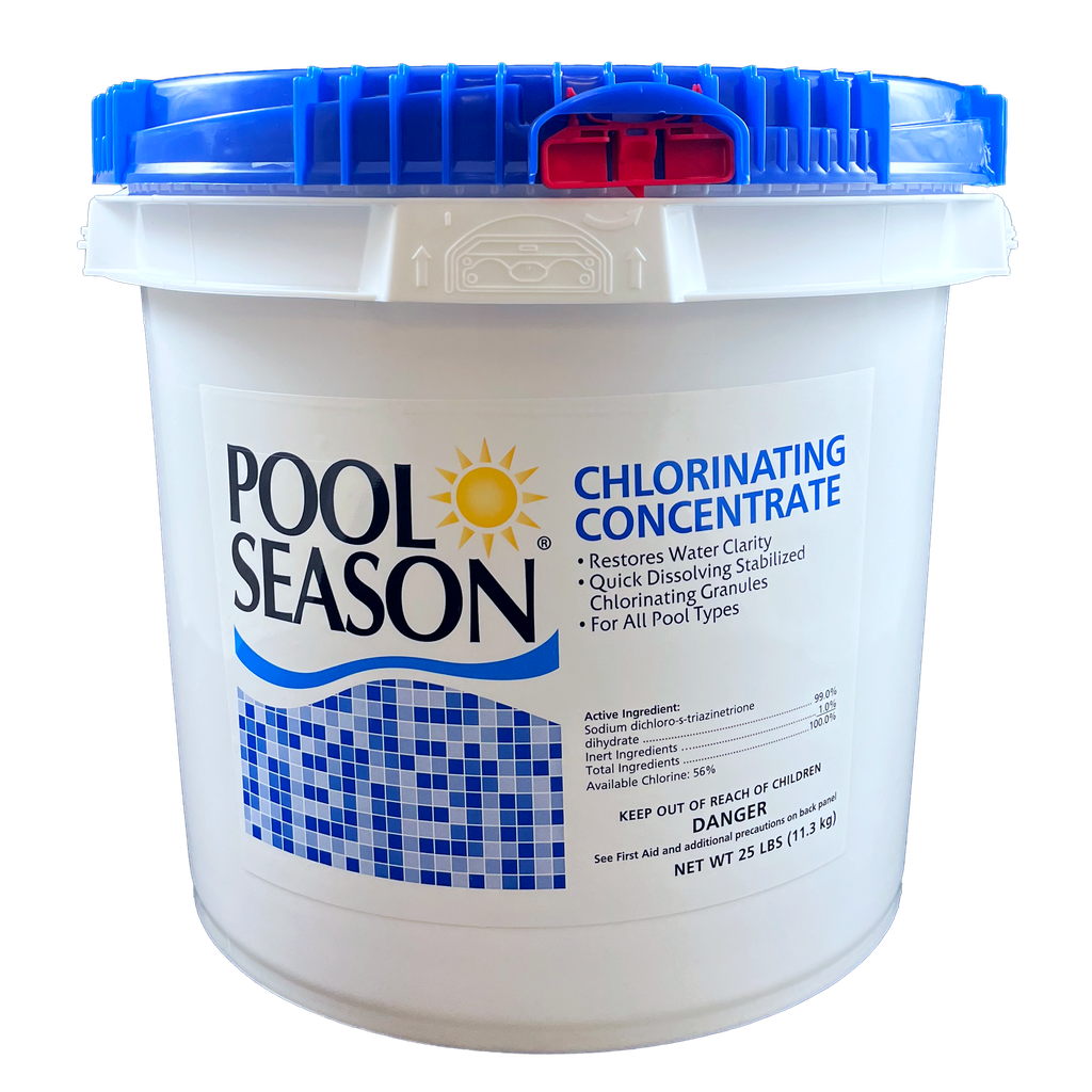 POOL SEASON 25 lb Chlorinating Concentrate – Pool Goods