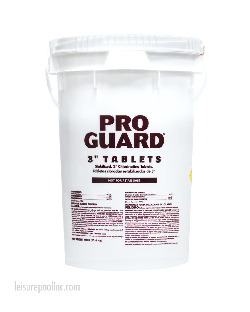 ProGuard 3″ TriChlor Chlorinating Tablets – 50 lb Pail