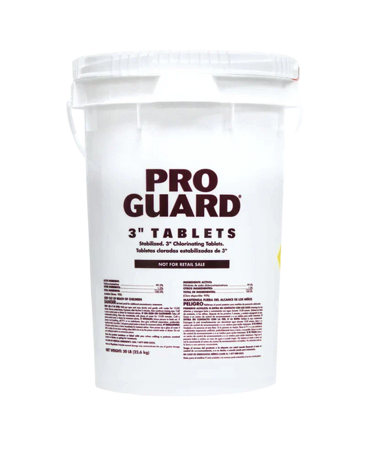 ProGuard Stabilized 3" Chlorinating Tablets | 50 lb. Pail