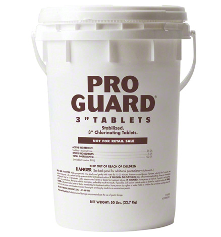 ProGuard 3″ TriChlor Chlorinating Tablets – 50 lb Pail