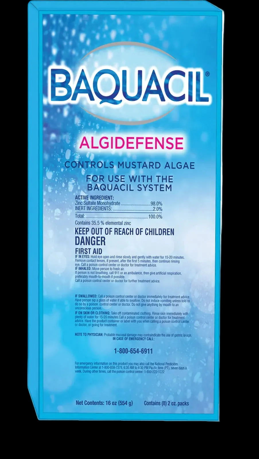 BAQUACIL AlgiDefense Algistat Pouches, 8ct