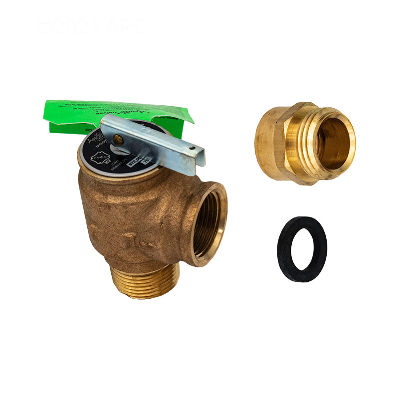 Press Relief Valve Kit, 75 PSI, Polymer Model All