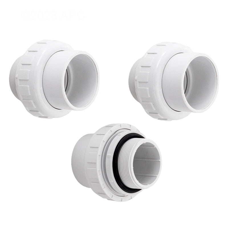 2" MP VALVE UNIONS 3/PACK