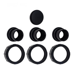 TAILPIECE, CAP & UNION NUT SET