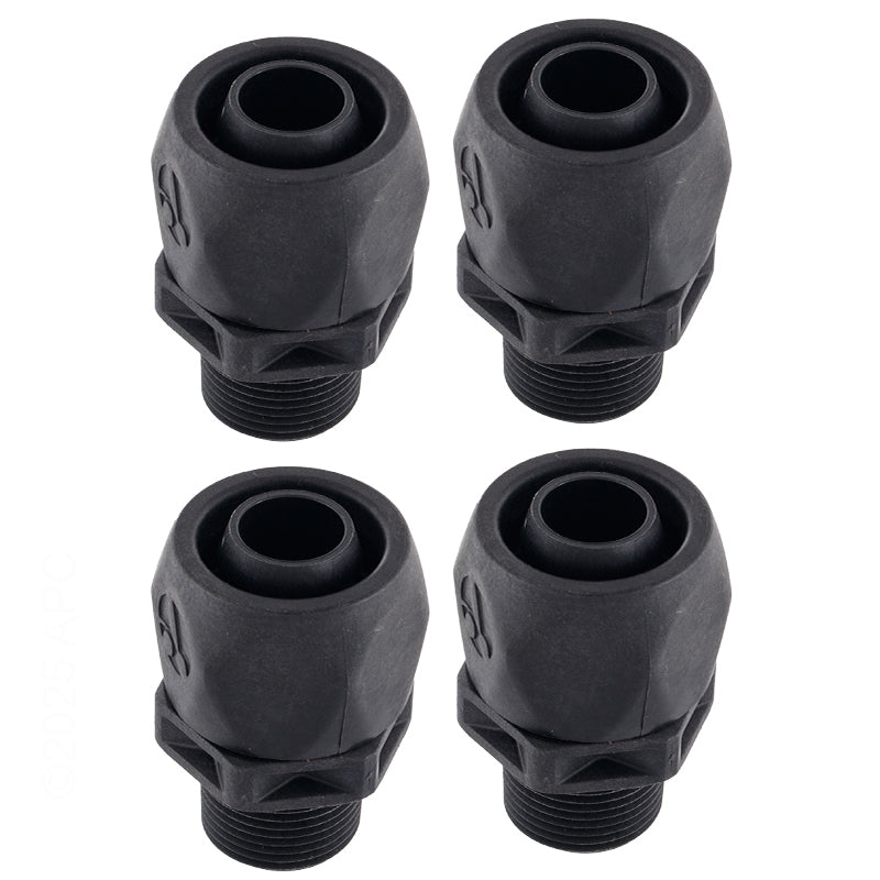 Zodiac Softube Quick Connect Fitting, Black | R0621000