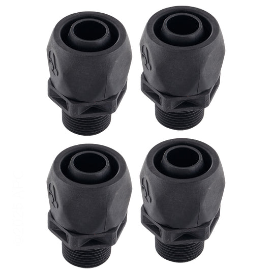 Zodiac Softube Quick Connect Fitting, Black | R0621000
