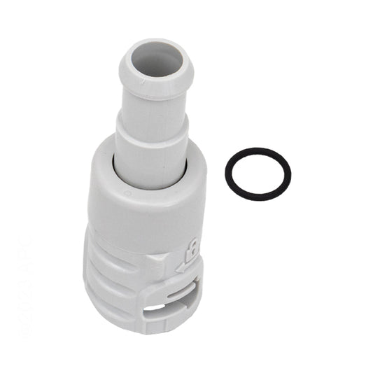 Polaris Quattro P40 Feed Hose Assembly Connector, White | R0838101
