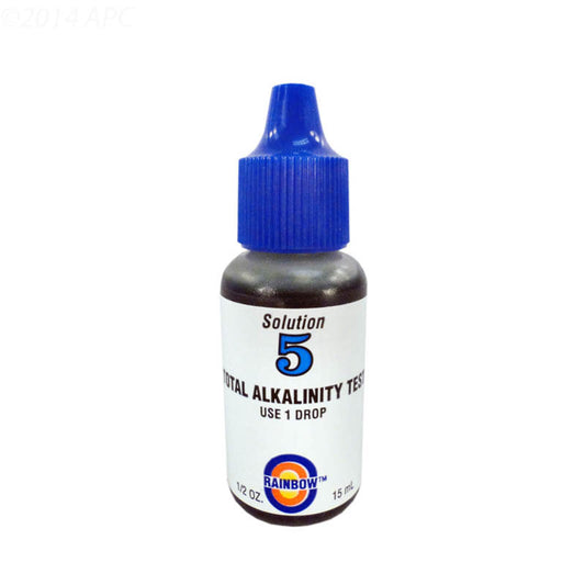 Pentair Rainbow Total Alkalinity Test Solution #5, 1/2 oz | R161203