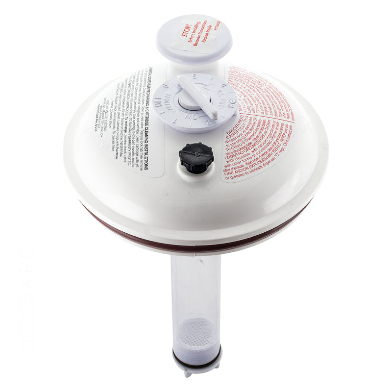 CHLORINE BROMINE DISPENSER FOR
