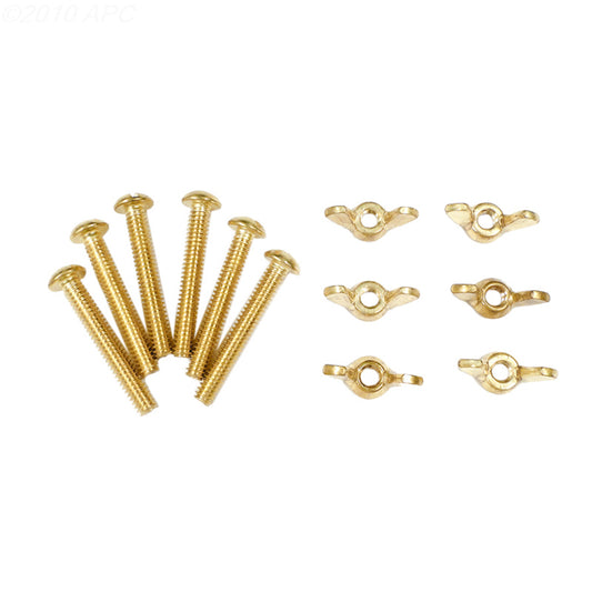 Pentair Rainbow#155BRASS Nut/Bolt (Part #R221166)