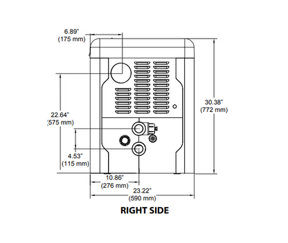 Raypak Avia Natural Gas Heater 400K BTU NiTek Heat Exchanger | 018045