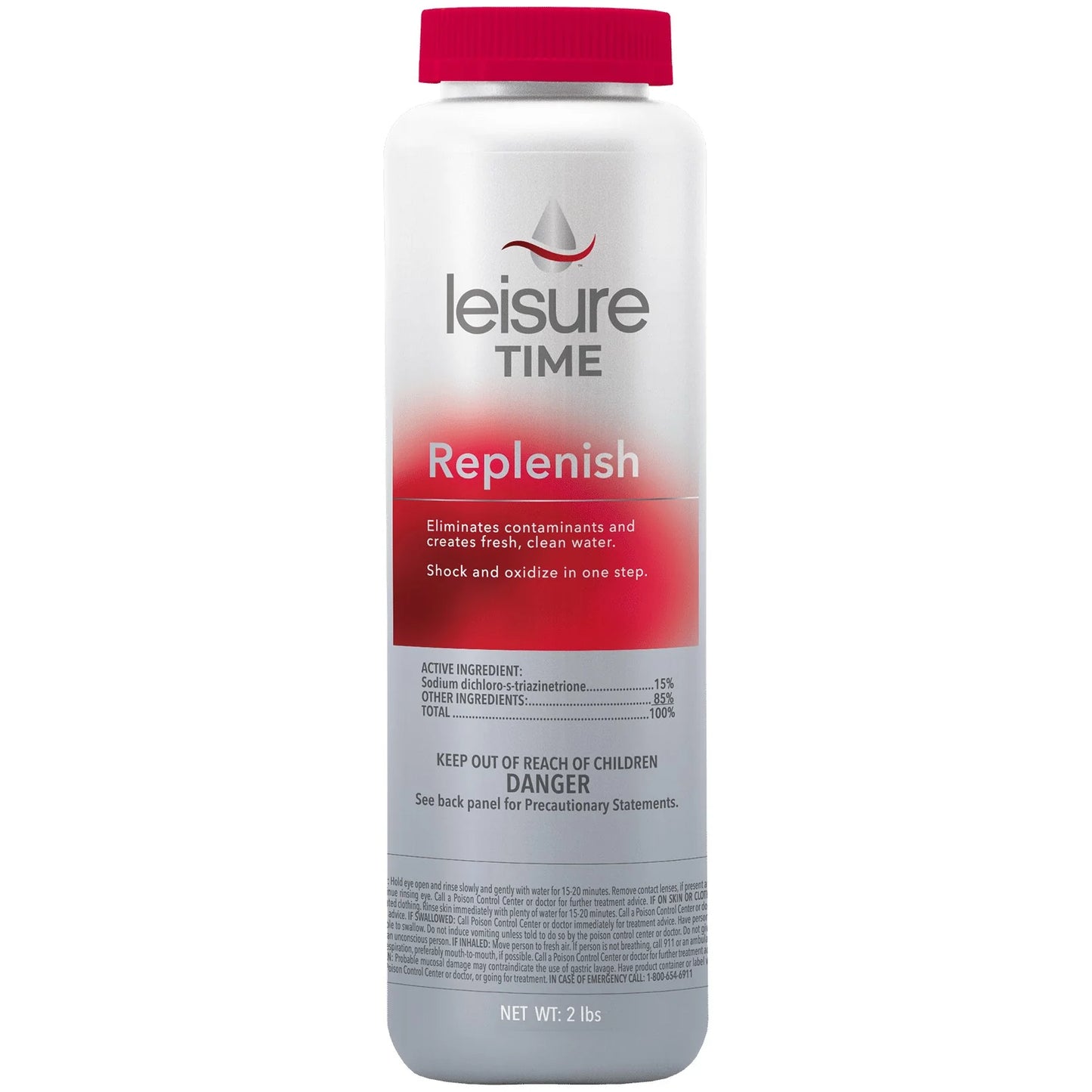 Leisure Time Spa Replenish Shock, 2 lb Bottle | LT45310A