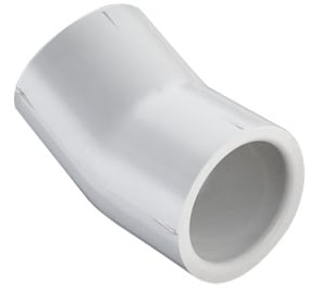 Sch. 40 PVC Elbow 2 in. Socket 22-1/2 Degree | 416020