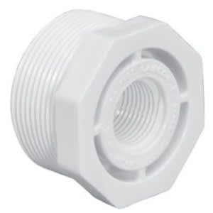 Sch. 40 PVC Reducing Bushing 1/2 in. x 1/4 in. MPT x FPT | 439-072