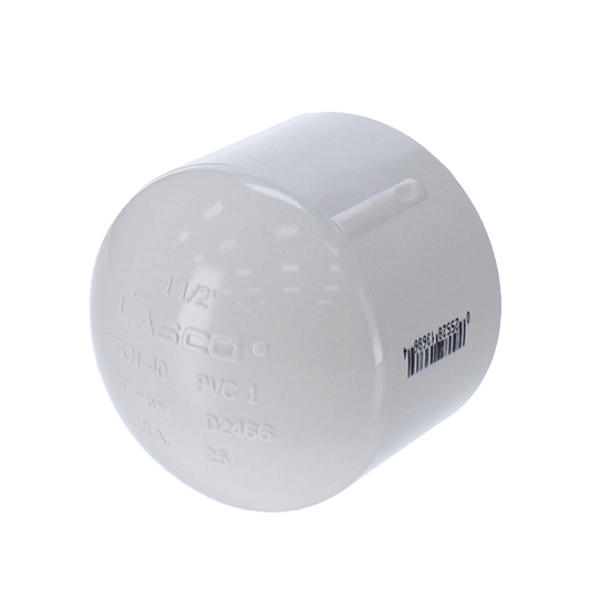 Sch. 40 PVC Cap 1-1/2 in. Slip