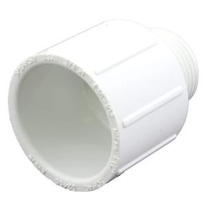 Sch. 40 PVC Adapter 2 in. x 1-1/2 in. Slip x Reducing MPT