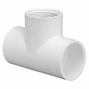 Sch. 40 PVC Tee 1-1/2 in. Slip x Slip x FPT | 402-015