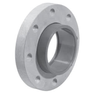 Sch. 80 Gray PVC Loose Ring Van Stone Style Flange 4 in. Slip | 854040FT