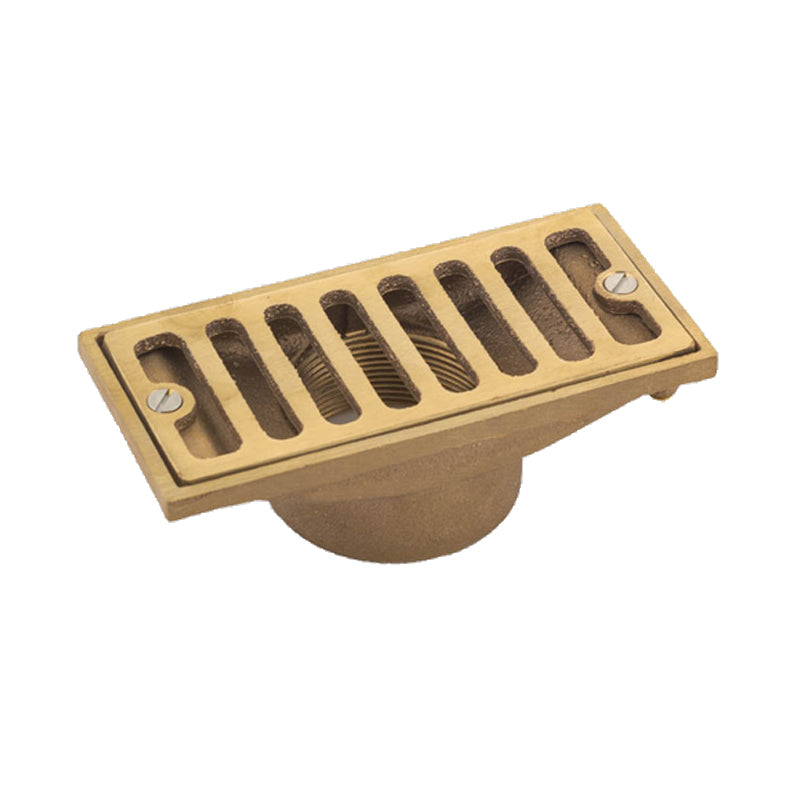 2"FPT DK DRAIN 4" FLUSH STRAIN