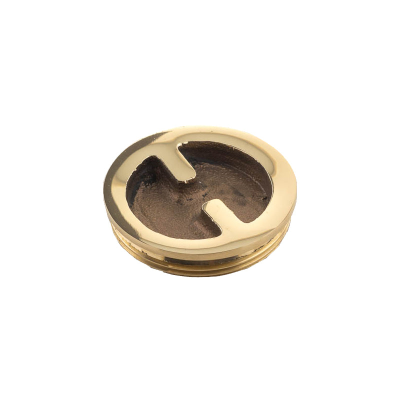 2" CHROME PLATED BRONZE (CPB) FLUSH PLUG