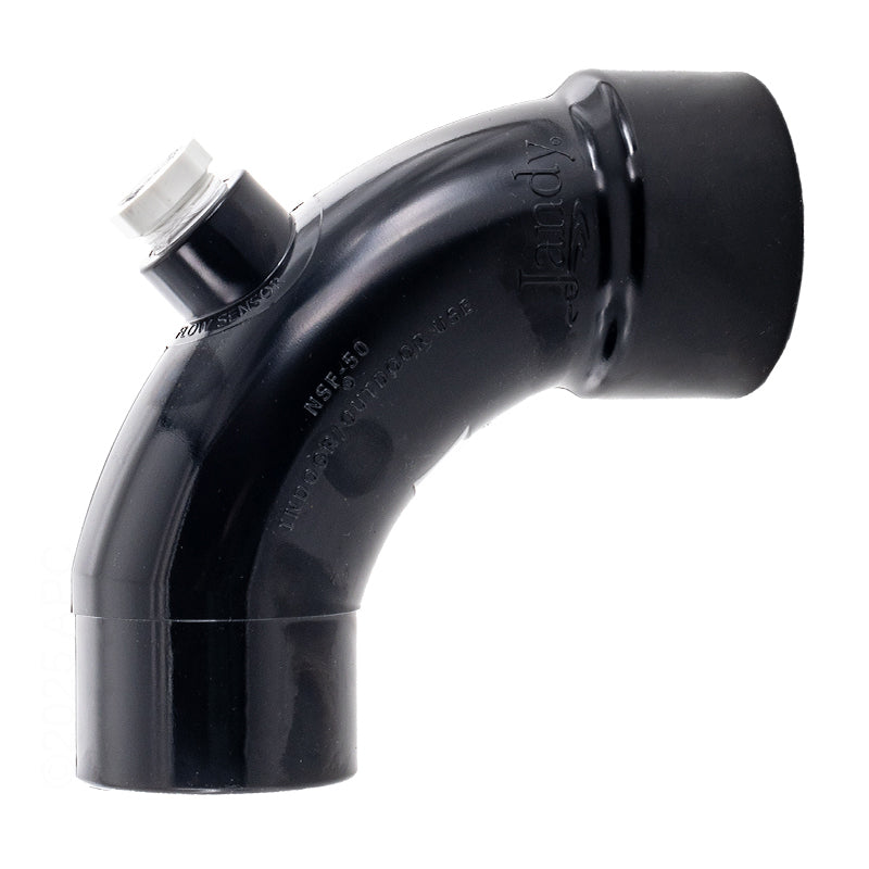 FLOWLINK SWEEP ELBOW W/PLUG