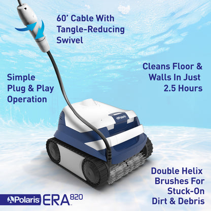 Polaris ERA 820 Dual-Traction Robotic Cleaner