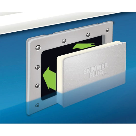 SimPoolTec Widemouth A/G Skimmer Plug for SP1091WM | AGWM-H2