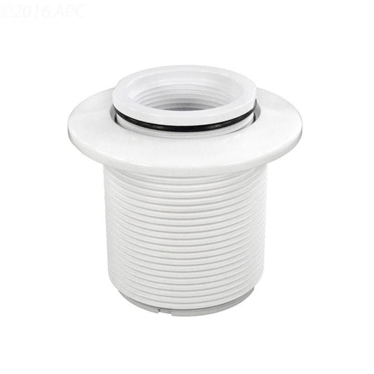 2" INLET FITTING GUNITE WHITE