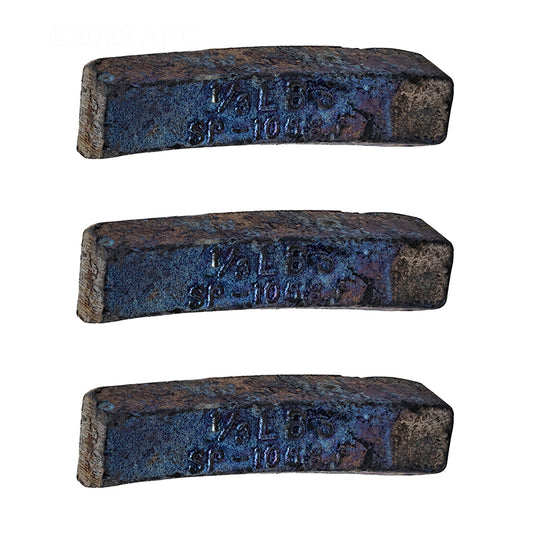 WEIGHTS SET FOR SUPER VAC VACUUM TRIANGULAR